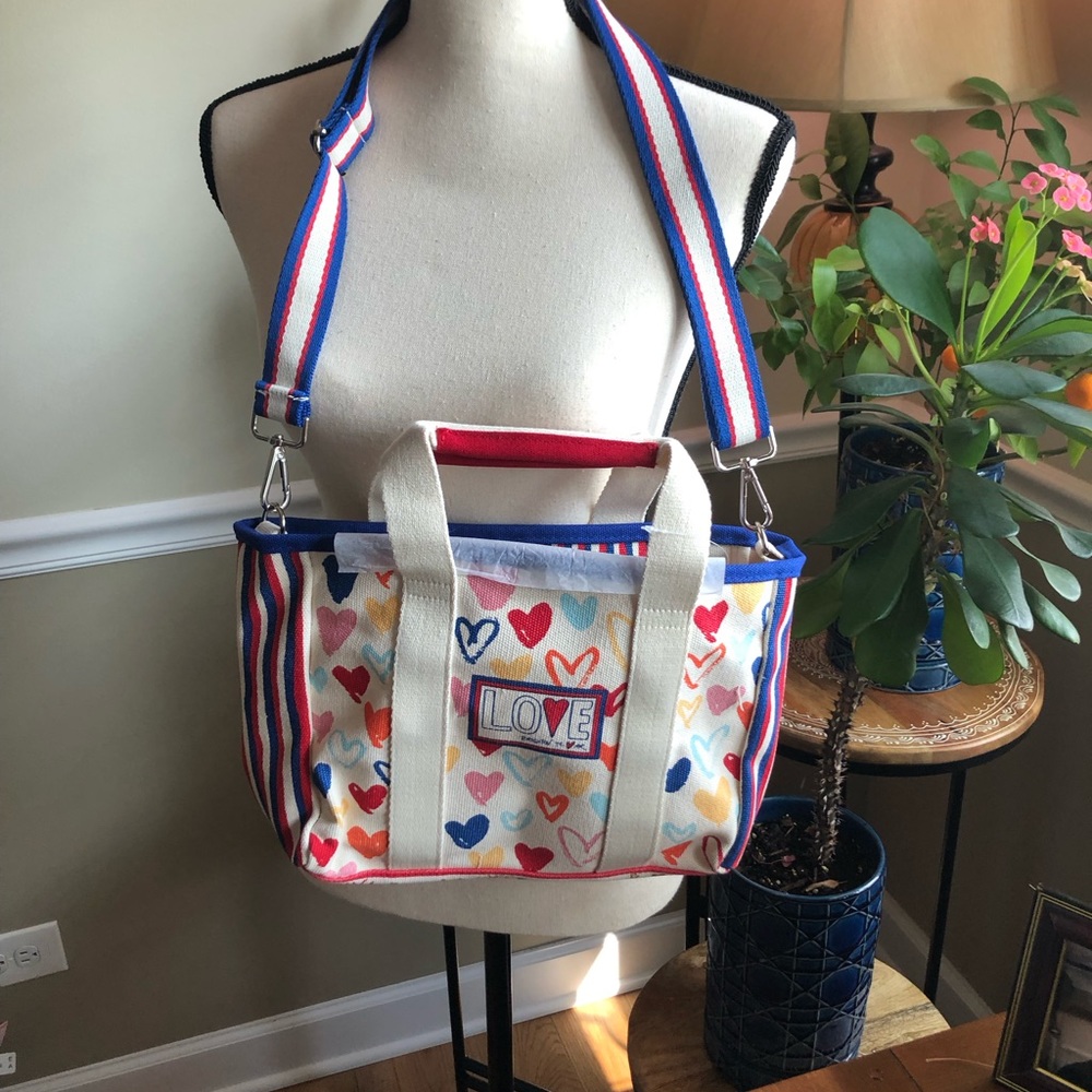 Brighton~ NWT~ Women’s Red, White & You Mini Tote! 🌹